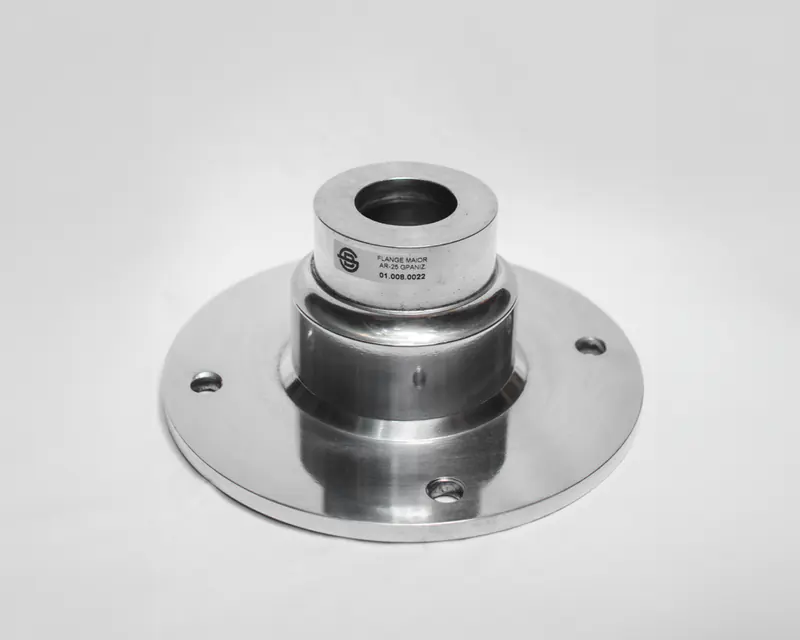 Flanges maior e menor Gerbelli para panificação