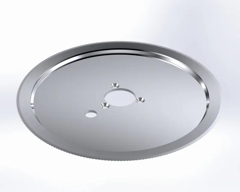 Lâmina Gerbelli FFA 260 Dentada F-40 para fatiador Skymsen