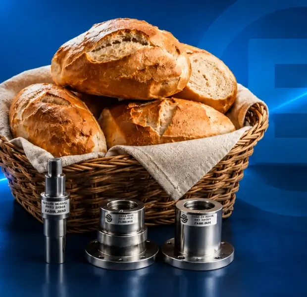 Pães e peças Gerbelli para equipamentos de panificação